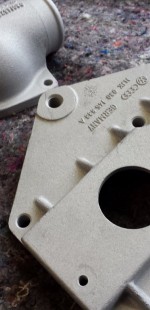 Halteplatte und Stutzen G40 G-Lader 