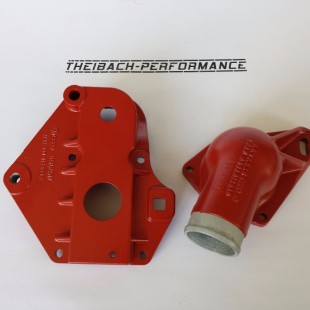 Halteplatte G40 G-Lader in rot 