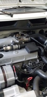 Motorraum VW Caddy G65
