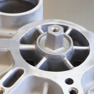 Bearbeitete Stege Auslasshälfte 