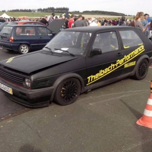 Golf G65 nach dem Rennen 