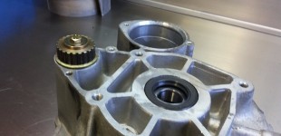 Einlassh&auml;lfte mit Nebenwelle 