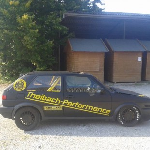 Seitenansicht Golf 2 G65