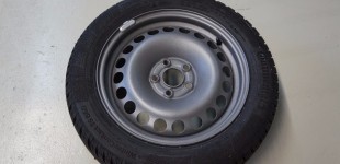 Rad mit beschichtete Stahlfelge 